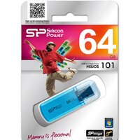 USB Flash Silicon-Power Helios 101 Blue 64GB (SP064GBUF2101V1B)