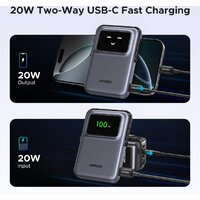 Внешний аккумулятор Ugreen PB764 10000mAh (серый)
