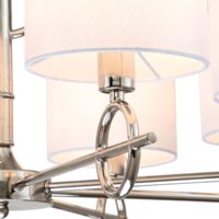 Подвесная люстра Escada Moraine 10167/8PL E14*40W Nickel