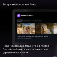 Колонка с умным дисплеем Яндекс Станция Дуо Макс (черный)