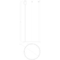 Подвесная люстра Arte Lamp Smooth A2223SP-1PB