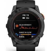 Умные часы Garmin Fenix 7 Pro Solar (сланцево-серый/черный)