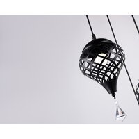Подвесная люстра Ambrella light Traditional TR8444/3 BK (черный)