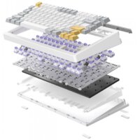 Клавиатура Dareu A81 (белый, Dareu Firefly)