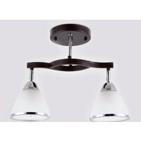 Люстра средней высоты Ambrella light TR3111/2 DCF/CH (темный кофе/хром)