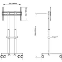 Стойка для телевизора Arm Media PT-Stand-7 (черный)
