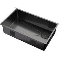 Кухонная мойка ZorG Zerox 74 U / IF Side SF PVD Gunblack