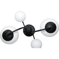 Подвесная люстра Элетех Тефия 241 НСБ 01-4х40-101 1005405125 (черный)