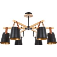 Люстра средней высоты Arte Lamp Thomas A7032PL-6BK