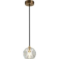 Подвесная люстра Belfast Clifton D3315-1 GL CL (прозрачный)