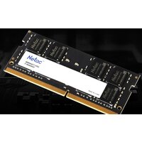 Оперативная память Netac Basic 16GB DDR4 SODIMM PC4-25600 NTBSD4N32SP-16