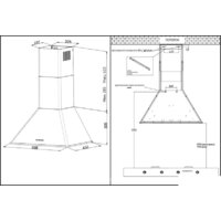 Кухонная вытяжка Korting KHC 6648 RN