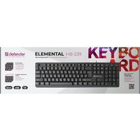 Клавиатура Defender Elemental HB-239