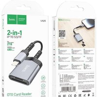 Карт-ридер Hoco UA25 Lightning