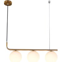 Подвесная люстра Escada Bolton 1163/3S E27*60W Atique brass