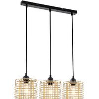 Подвесная люстра Escada Grid 10190/3S E27*40W Gold