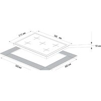 Варочная панель Korting HG 697 CTW