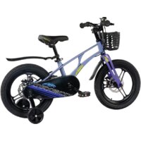 Детский велосипед Maxiscoo Air Pro 18 2024 (синий карбон)