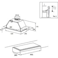 Кухонная вытяжка Evelux Air 60 B