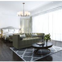 Подвесная люстра Escada Novella 641/6PL E14*60W Satin nickel