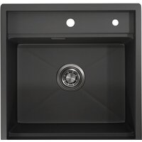 Кухонная мойка Granula KS-5051 (черный матовый)