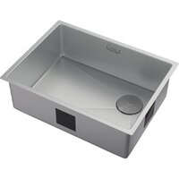 Кухонная мойка ZorG Zerox 59 U / IF Side SF Zurinox Steel