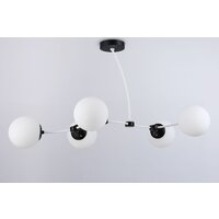 Люстра средней высоты Ambrella light Traditional TR2546/5 WH/BK