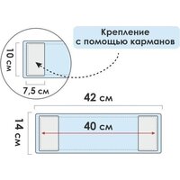 Моп (тряпка) Perfecto Linea Solid 44-532022