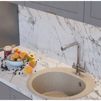 Кухонная мойка Mixline ML-GM11 551824 (бежевый)