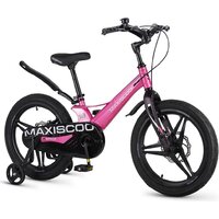 Детский велосипед Maxiscoo Space Deluxe 18 2026 MSC-S1853D (розовый глянцевый)