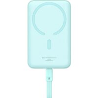 Внешний аккумулятор Baseus Magnetic Fast Charge Power Bank Type-C Edition 30W 10000mAh (мятный)