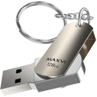 USB Flash Maxvi MR 128GB (серебристый)