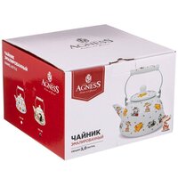 Чайник без свистка Agness Парижские коты 934-392