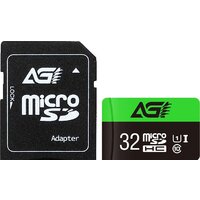 Карта памяти AGI TF138 microSDHC AGI032GU1TF138 32GB (с адаптером)