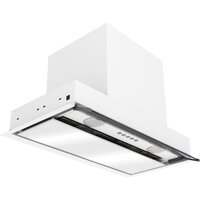 Кухонная вытяжка Elikor Sense Glass 60П-1000 229362 (белый/белое стекло)
