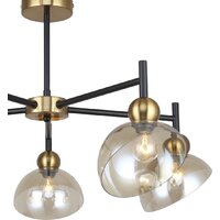 Люстра средней высоты Escada 2109/5P (Black/Brass)