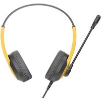 Наушники A4Tech Fstyler FH100U (черный/желтый)