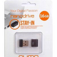 USB Flash QUMO NanoDrive 16Gb Black
