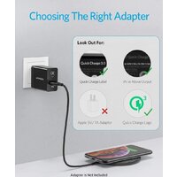 Беспроводное зарядное Anker 313 Wireless Charger Pad A2503 (черный)