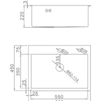 Кухонная мойка Gerhans K36045B (графит)