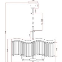 Подвесная люстра Moderli Wave V10767-6P
