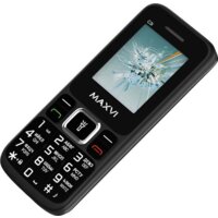 Телефон Maxvi C3i (черный)