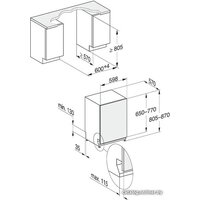 Встраиваемая посудомоечная машина Miele G 5260 SCVi Active Plus