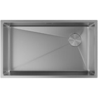 Кухонная мойка ZorG Zerox 74 U / IF Side SF Steel
