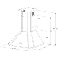 Кухонная вытяжка Korting KHC 6839 RB