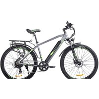 Электровелосипед Eltreco XT 850 Pro (серый/зеленый)