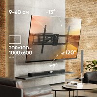Кронштейн для телевизора Onkron M10 (черный)