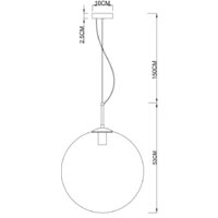 Подвесная люстра Arte Lamp Volare A1564SP-1PB