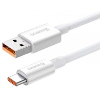 Кабель Baseus Superior Series Fast Charging USB Type-A - USB Type-C (1 м, белый)