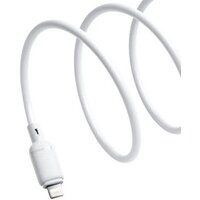 Кабель Baseus Silky Series Fast Charging Cable USB Type-A - Lightning (1 м, белый)